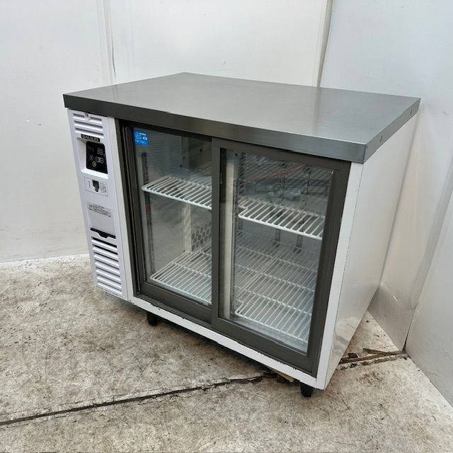 ≪yt2138ジ≫ GALILEI/フクシマガリレイ 冷蔵ショーケース LGC-090RE コールドテーブル型 幅90cm 2020年製造 AC100V 簡易動作確認済 中古厨房機器/リユースストレージ仙台 71003-02 フクシマガリレイ テーブル形冷蔵ショーケース LGC-090RE | 無限堂厨房