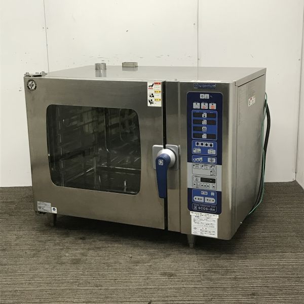 【福山通運の営業所渡し】ニチワ　電気スチームコンベクション オーブン　SCOS-10RH 2008年 (近日迄使用)　当方動作未チェック■C-1596 SCOS-523RL-L SCOS-523RL-R 電気スチームコンベクションオーブン