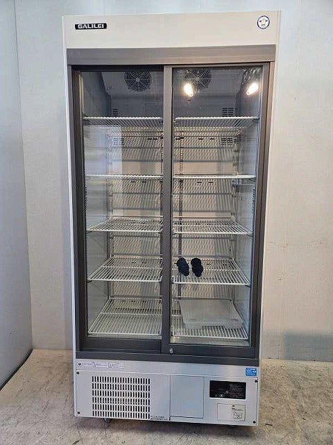 フクシマガリレイ　FMS-400GH　薬用冷蔵ショーケース　494L『中古美品』2021年式 1-5460-35 薬用冷蔵ショーケース 1200×450(500)×1917mm FMS-400GH