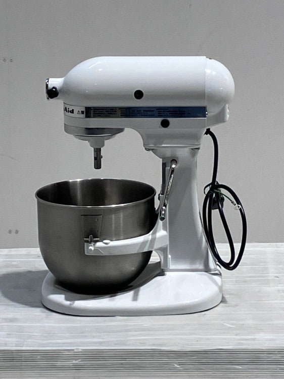 キッチンエイド 卓上ミキサー KSM5WH 正規品 ＦＭＩ厨房機器 業務用 FMI キッチンエイド スタンドミキサー KSM5WH | 無限堂厨房ネットショップ