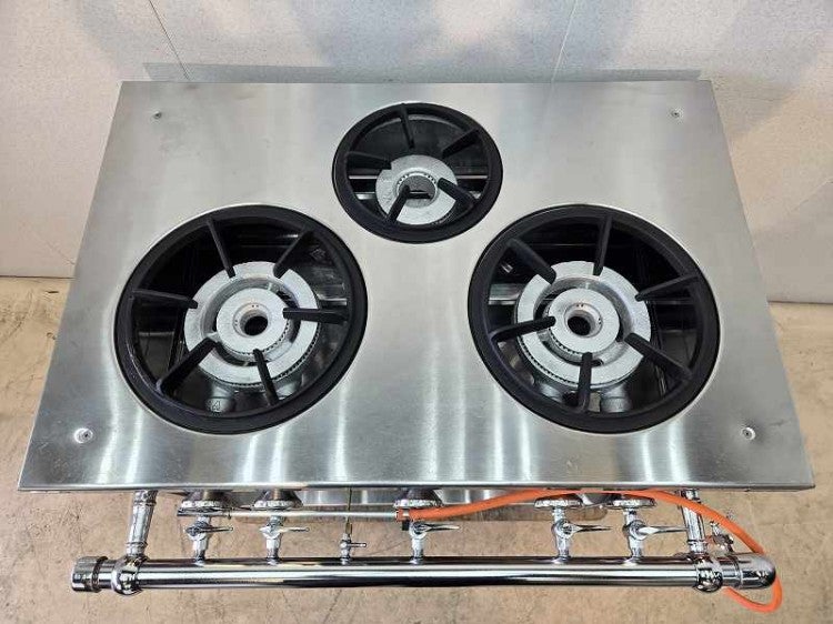 マルゼン 3口ガステーブル MGT-096DS | 無限堂厨房ネットショップ