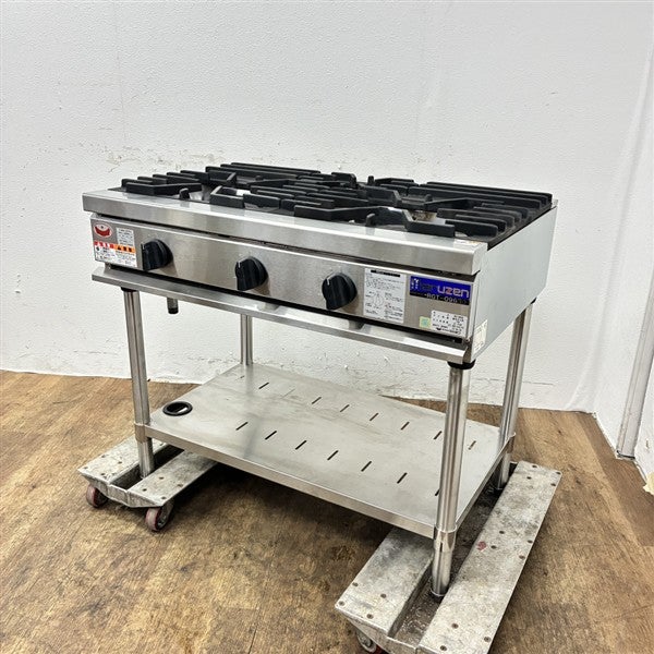 マルゼン 3口ガステーブル RGT-0963D※備考欄必読 | 無限堂厨房ネット