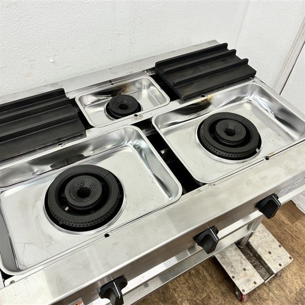 マルゼン 3口ガステーブル RGT-0963D※備考欄必読 | 無限堂厨房ネット