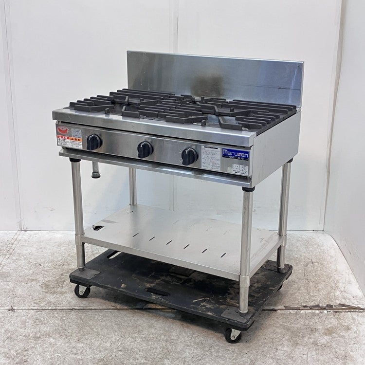 マルゼン 3口ガステーブル RGT-0963D | 無限堂厨房ネットショップ