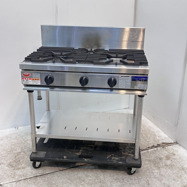 マルゼン 3口ガステーブル RGT-0963D | 無限堂厨房ネットショップ