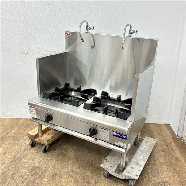 マルゼン 2口スープレンジ RGS-096C | 無限堂厨房ネットショップ