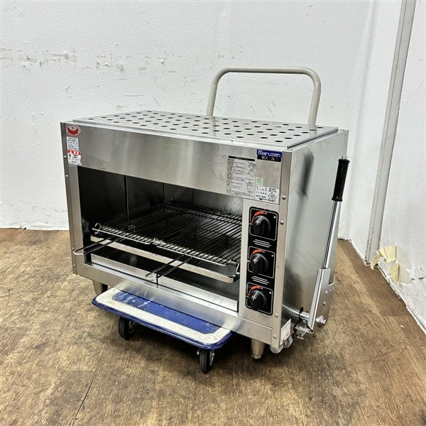 マルゼン ガス上火式焼物器 スピードグリラー MGK-084UB | 無限堂厨房
