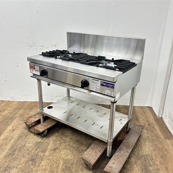 【新品・未使用品】マルゼン業務用2口ガステーブル マルゼン 2口ガステーブル RGT-0962D | 無限堂厨房ネットショップ