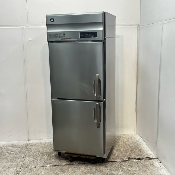サンデン 縦型 冷凍庫 HF-75X3-SM 2010年 業務用 店舗用 厨房機 ホシザキ 業務用縦型2ドア冷凍庫 HF-75X3 120128145535002 - 中古厨房