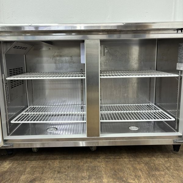 【動確済み】大和冷機 業務用 テーブル形冷凍庫 5061SS-EC 328L 動確済み】大和冷機 業務用 テーブル形冷凍庫 5061SS-EC 328L 1500×600