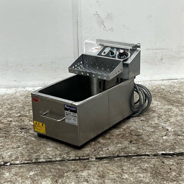 マルゼン 卓上電気ミニフライヤー MEF-M8T | 無限堂厨房ネットショップ