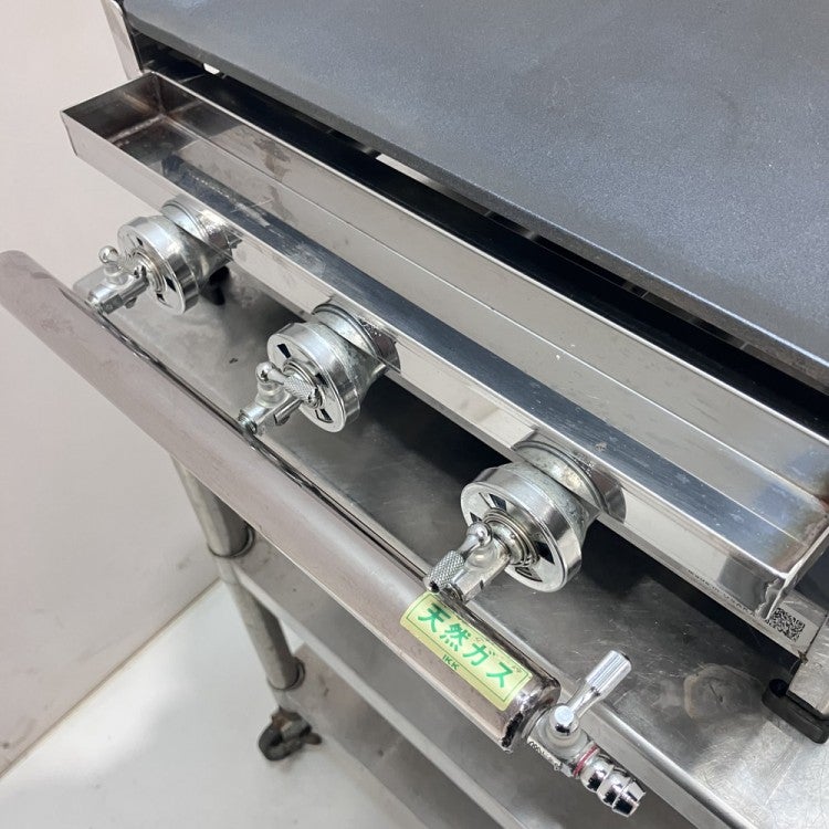 有)伊東金属工業所 卓上ガスグリドル YS450PF | 無限堂厨房ネットショップ