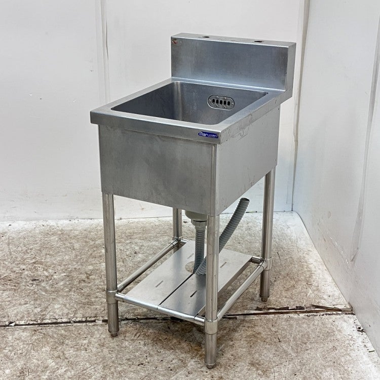 ☆中古品　マルゼン　1槽シンク　480x600x810mm☆ ☆中古品 マルゼン 1槽シンク 480x600x810mm☆