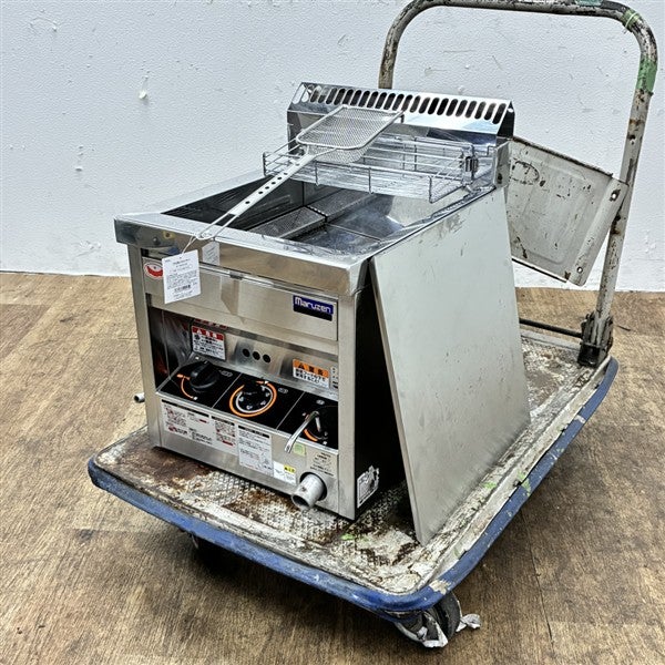 ガスフライヤー2023年式美品 Amazon.co.jp : 業務用ガスフライヤー, ステンレス6L+6L 2槽卓上
