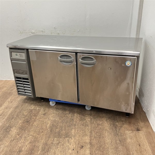 中古品 フクシマ 台下冷蔵庫 YRC-150RE 2012年 100V