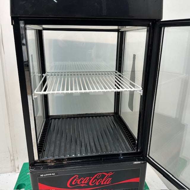1*4様 Coca-Cola AG-LI54XE-BK-ZA サンデン 卓上4面冷蔵ショーケース AG-LI54XE-CCBA | 無限堂厨房ネット