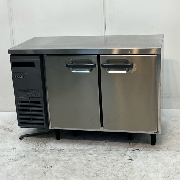 2022年・冷蔵コールドテーブル（LCU-120RM2-F） LCU-120RM2-F【フクシマガリレイ】横型超薄型冷蔵庫・センターフリー