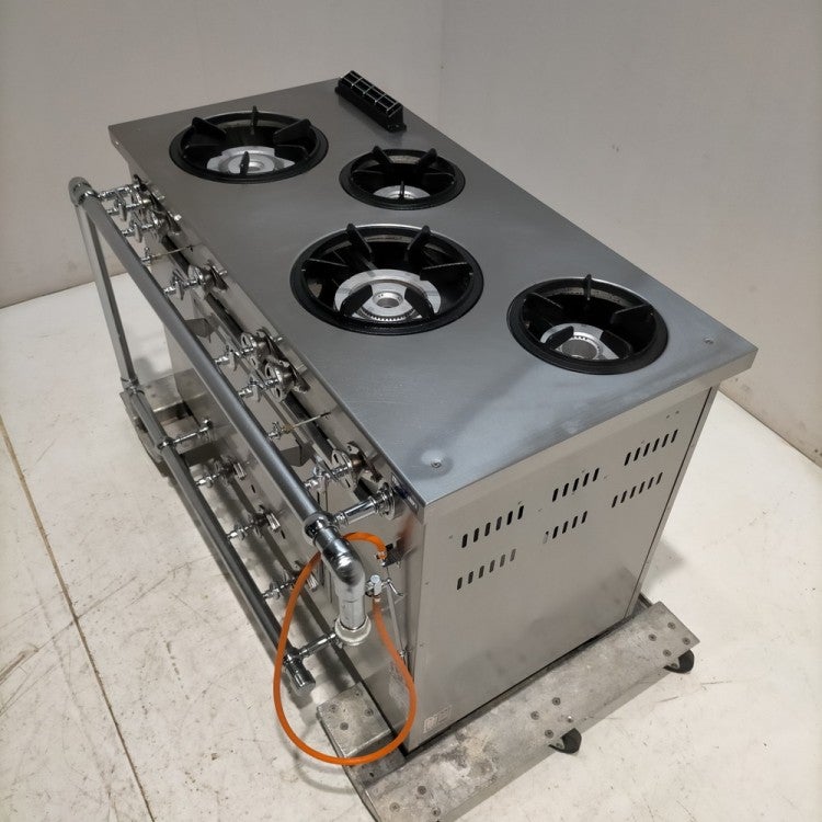 マルゼン 4口ガスレンジ MGRD-126D | 無限堂厨房ネットショップ