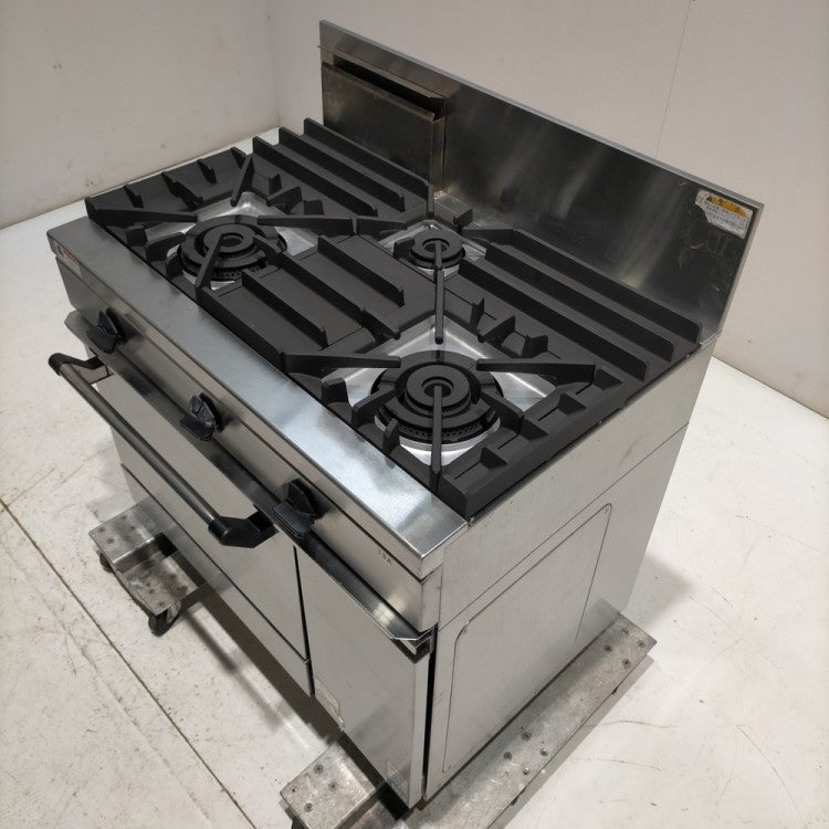 タニコー 3口ガスレンジ TSGR-0921 | 無限堂厨房ネットショップ