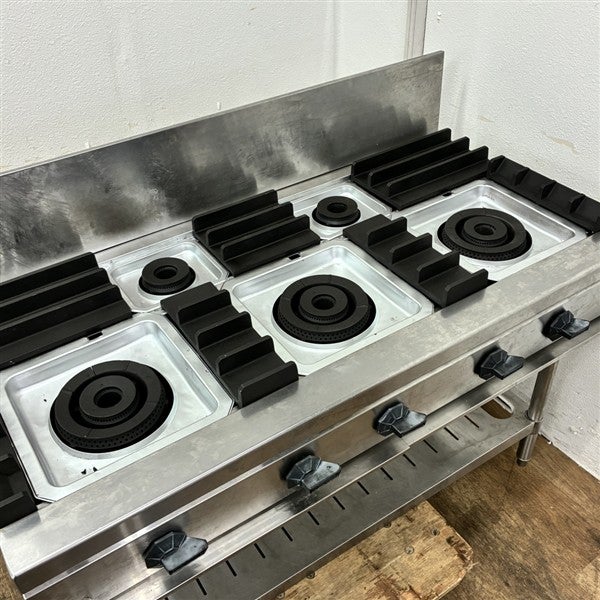 ガステーブル 山岡金属工業 ガッツNo.2 ガステーブル 2連 SK-2 LPガス - 調理器具の