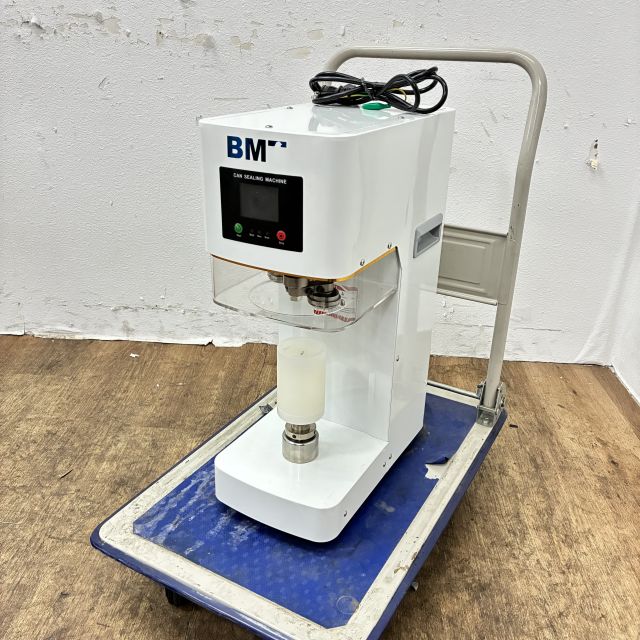 BMT 缶シーリングマシン 業務用 手動 業界No1 感謝キャンペーン】缶シーリング専用マシン 自動式（白