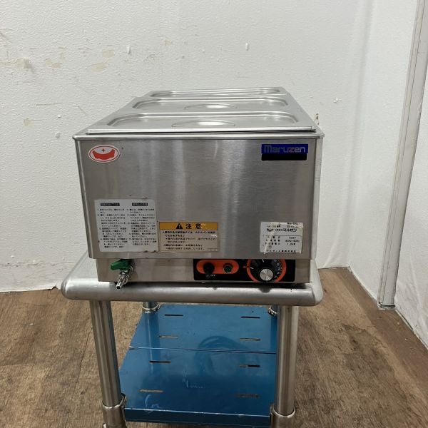 【新品購入/未使用品】マルゼン 電気卓上ウォーマー MEW-350K 06171345_60cad378295aa.jpg