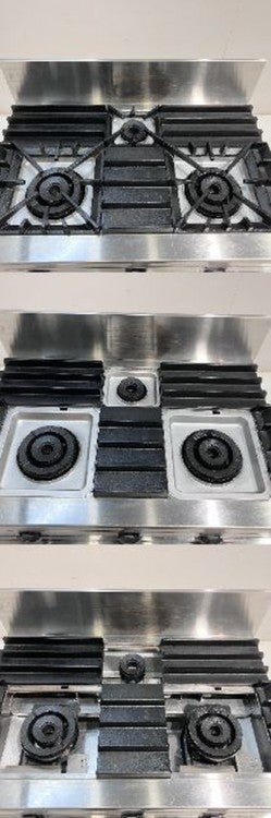 ☆中古品 タニコー３口コンロ TSGT-0921 都市ガス 2014年 900ｘ650ｘ800（1050）ｍｍ ガスコンロ 動作問題なし 厨房☆ ☆中古品 タニコー3口コンロ TSGT-0921 都市ガス 2014年
