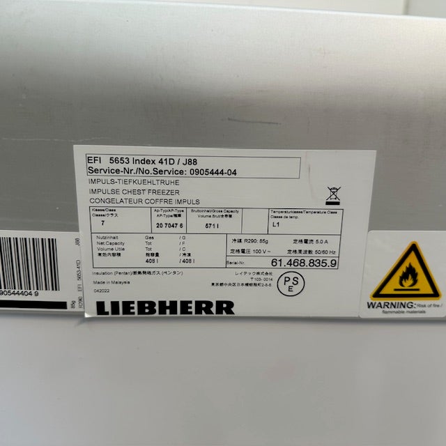 レイテック 冷凍ショーケース EFI 5653 Index 41D/J81 | 無限堂厨房