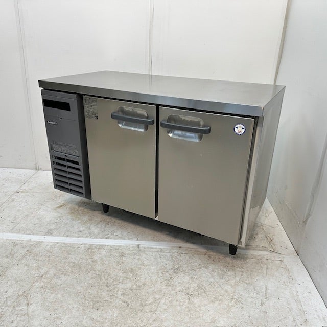 【動確済み】フクシマガリレイ 2020年 業務用 冷蔵庫 LMU-120RE コールドテーブル 170L 1200×450×800 100V 台下冷蔵庫 テーブル型 大阪 フクシマガリレイ 冷蔵コールドテーブル LRC-120RM | 無限堂厨房ネット