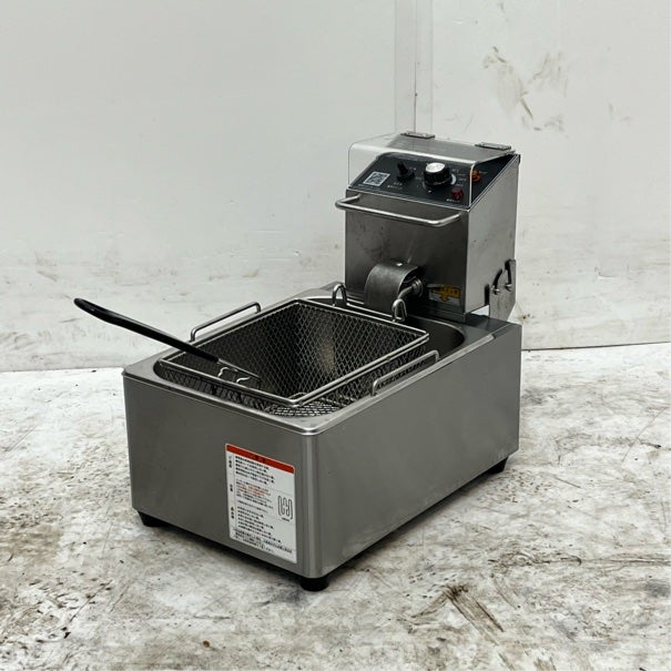 業務用 卓上 電気 フライヤー PRO-6.0FEL 6L 安吉 安吉 卓上電気フライヤー PRO-6.0FEL-A | 無限堂厨房ネットショップ