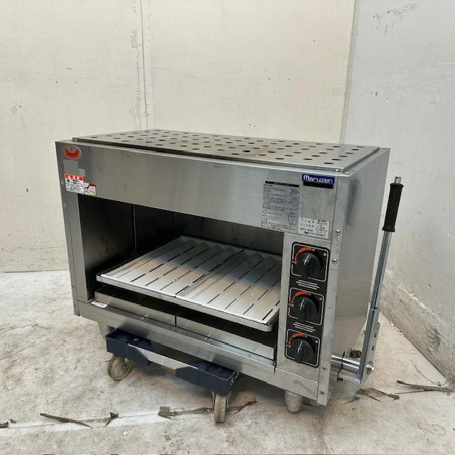 マルゼン ガス上火式焼物器 スピードグリラー MGK-084UB | 無限堂厨房