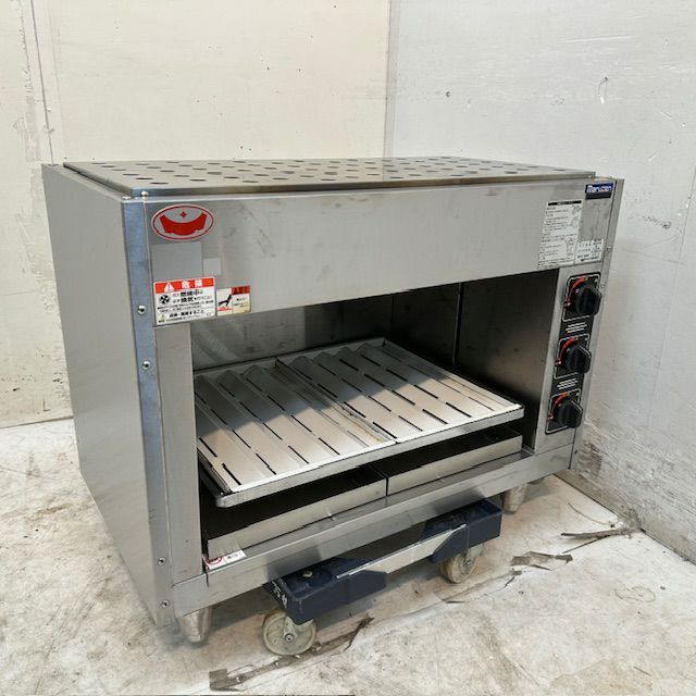 マルゼン ガス上火式焼物器 スピードグリラー MGK-084UB | 無限堂厨房