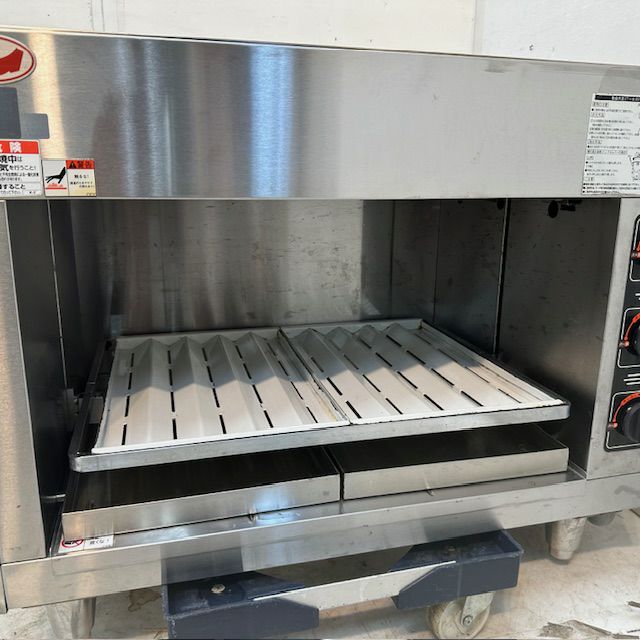 マルゼン ガス上火式焼物器 スピードグリラー MGK-084UB | 無限堂厨房