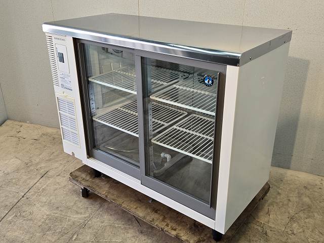 ■中古品 ホシザキテーブル形冷蔵ショーケース RTS-100STD 2020年 1000ｘ450ｘ800ｍｍ 動作問題なし 厨房■ ホシザキ テーブル形冷蔵ショーケース RTS-100STD | 無限堂厨房ネット