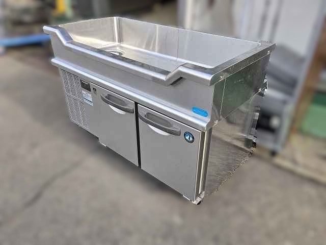 ホシザキ 舟形シンク付冷蔵コールドテーブル RW-120SNC | 無限堂厨房