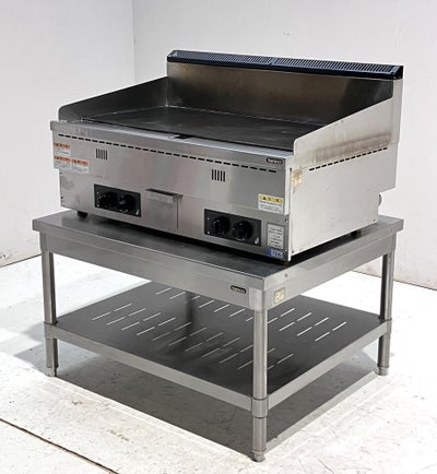 タニコー 卓上ガスグリドル 架台付き TGG-90N | 無限堂厨房ネットショップ