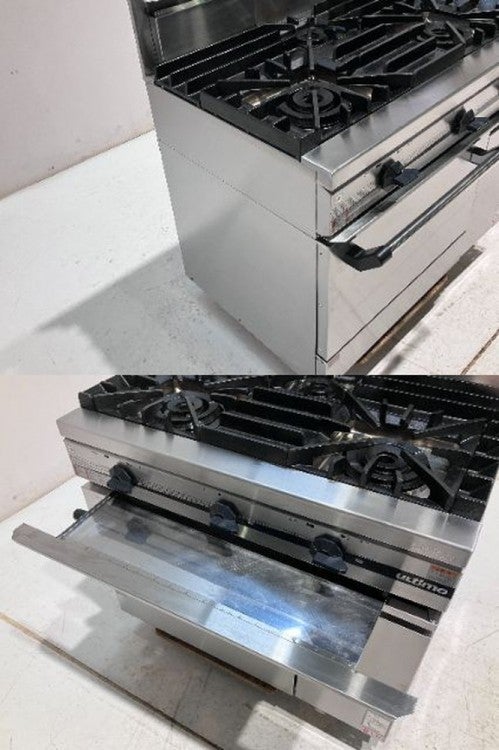 タニコー 3口ガスレンジ TSGR-0921 | 無限堂厨房ネットショップ
