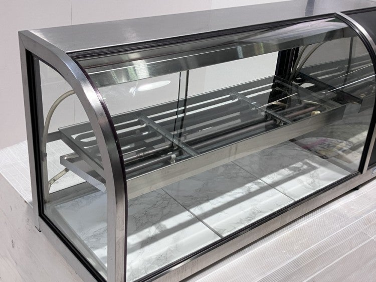 OHO 大穂 冷蔵ショーケース OHLMe-1200R-B 業務用 動作確認済 大穂製作所 卓上冷蔵ショーケース OHLMe-1200R-B | 無限堂厨房ネット