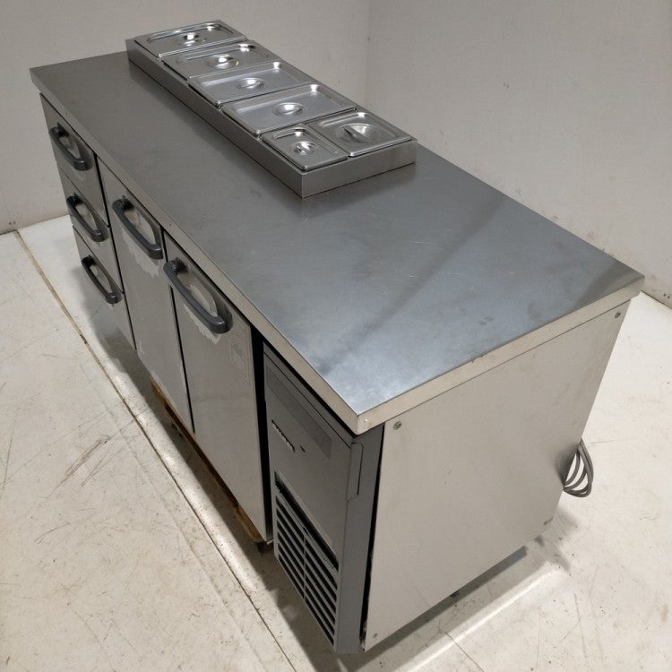 フクシマガリレイ ドロワーサンドイッチ冷蔵コールドテーブル LCC