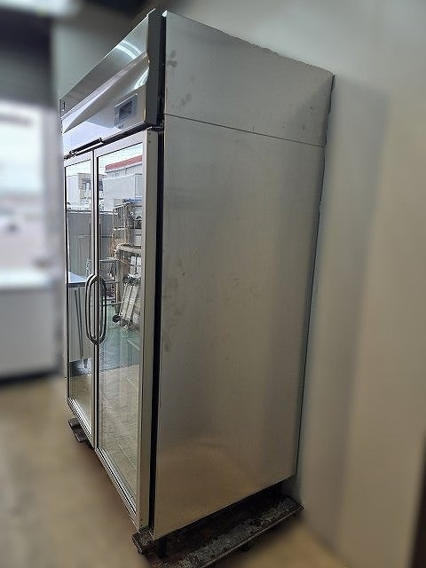引取り限定　中古品　現状渡しリーチイン冷凍ショーケース　FS-120A3-2 ホシザキ リーチイン冷凍ショーケース FS-120A3 | 無限堂厨房ネット