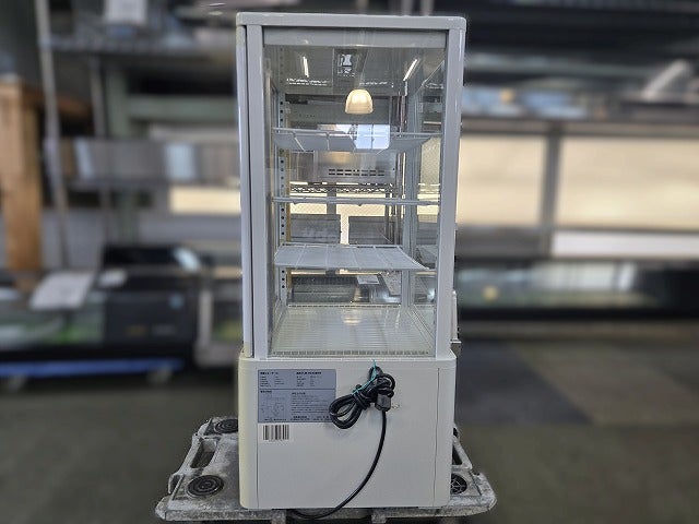 ピカ　温室　ショーケース 4段 アルミ製 ファン付き ヒジル 卓上4面冷蔵ショーケース HJR-FG70SWT | 無限堂厨房ネットショップ