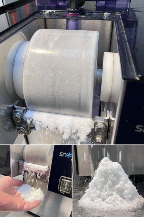 ナカジョウ スノーパウダーディスペンサー NSD-151MW | 無限堂厨房