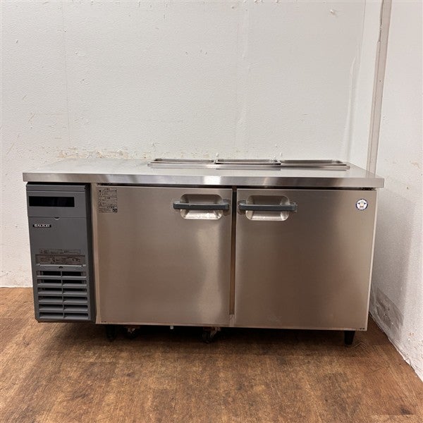フクシマガリレイ サンドイッチ冷蔵コールドテーブル LSC-150RM2-B
