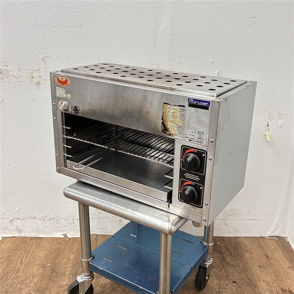 マルゼン ガス上火式焼物器 スピードグリラー MGK-063UB レビュー