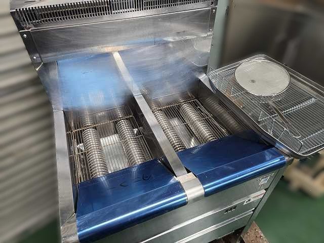 タニコー 2槽ガスフライヤー TGFL-67CW | 無限堂厨房ネットショップ