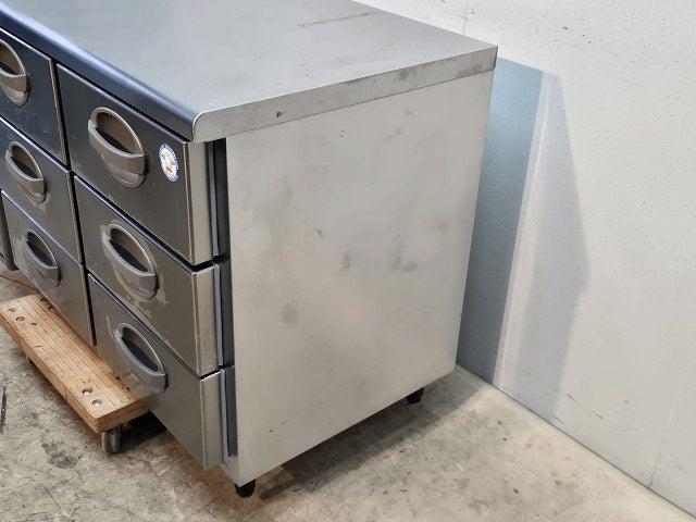 フクシマガリレイ 冷蔵ドロワーコールドテーブル YDC-120RM2 | 無限堂