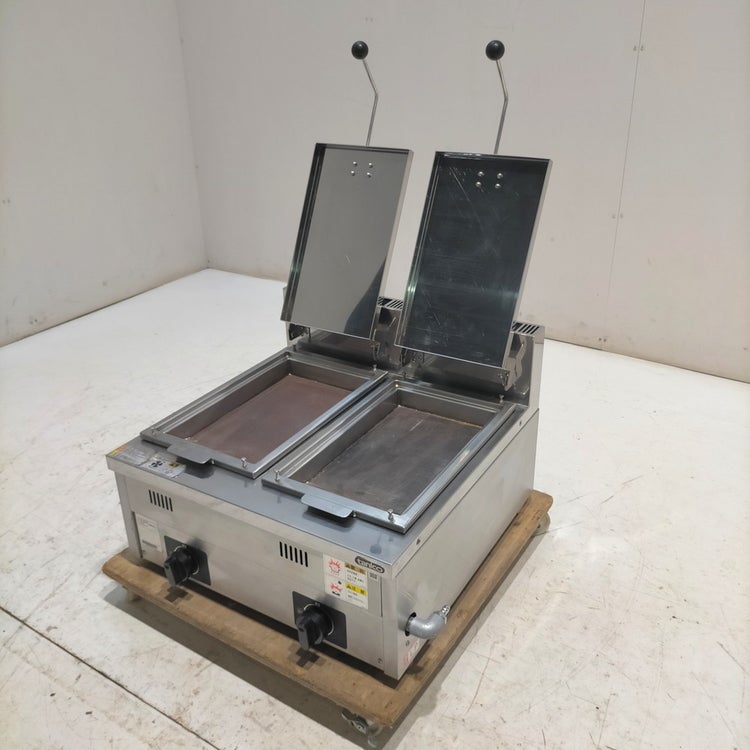 タニコー 卓上ガス餃子焼き器 N-TCZ-6060GW | 無限堂厨房ネットショップ