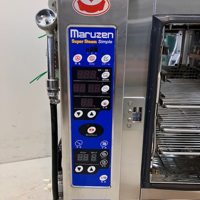 Maruzen Super Steam ガススチームコンベクションオーブン マルゼン 電気スチームコンベクションオーブン SSCS-05M | 無限堂厨房