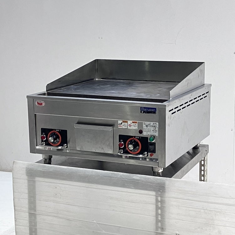 2019年製 マルゼン 電気 グリドル MEG-066 3相200V6kw鉄板焼 マルゼン 卓上電気グリドル MEG-066 レビュー | 無限堂厨房ネットショップ