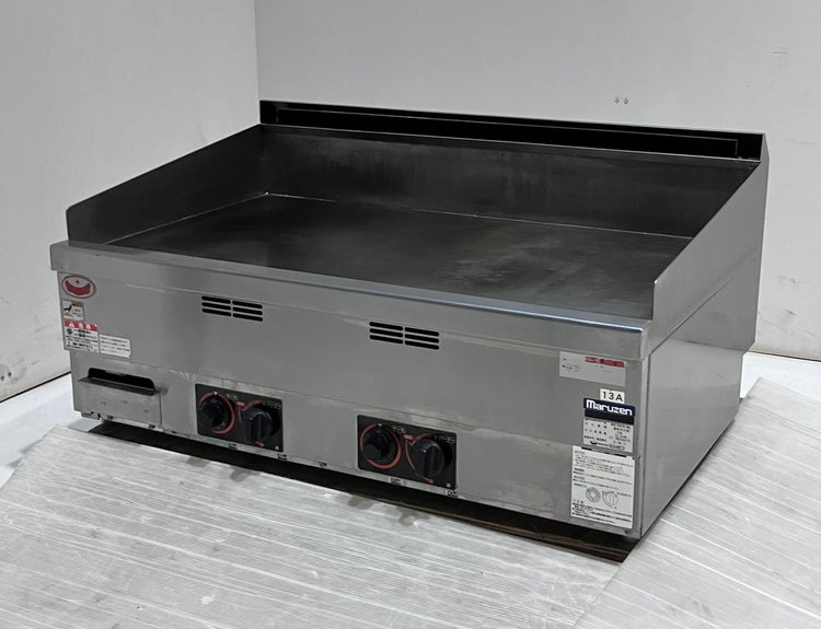 マルゼン 卓上ガスグリドル MGG-096TB（特） | 無限堂厨房ネットショップ